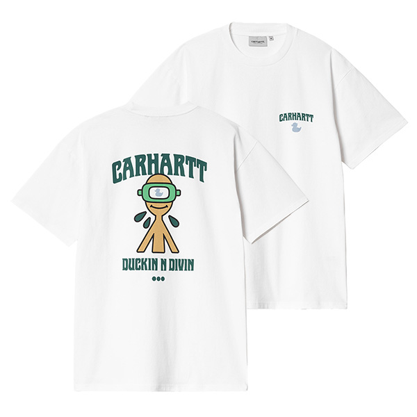 カーハート ダブリューアイピー 半袖 Tシャツ メンズ Carhartt WIP S/S DUCKI...