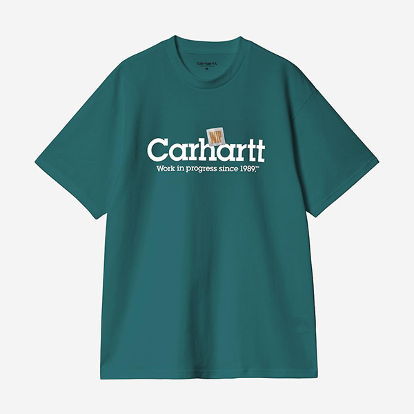 カーハート WIP メンズ 半袖Tシャツ I033970 02XX Carhartt WIP カーハート メンズ ロゴ プリント 半袖 Tシャツ