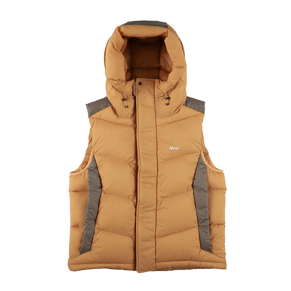 ナンガ メンズ ダウンジャケット NANGA ライトフォース ダウンベスト LITEFORCE DOWN VT アウター 冬 N2530-0B029A 2025年モデル NANGA（ナンガ） メンズ ダウンジャケット ライトフォース ダウン