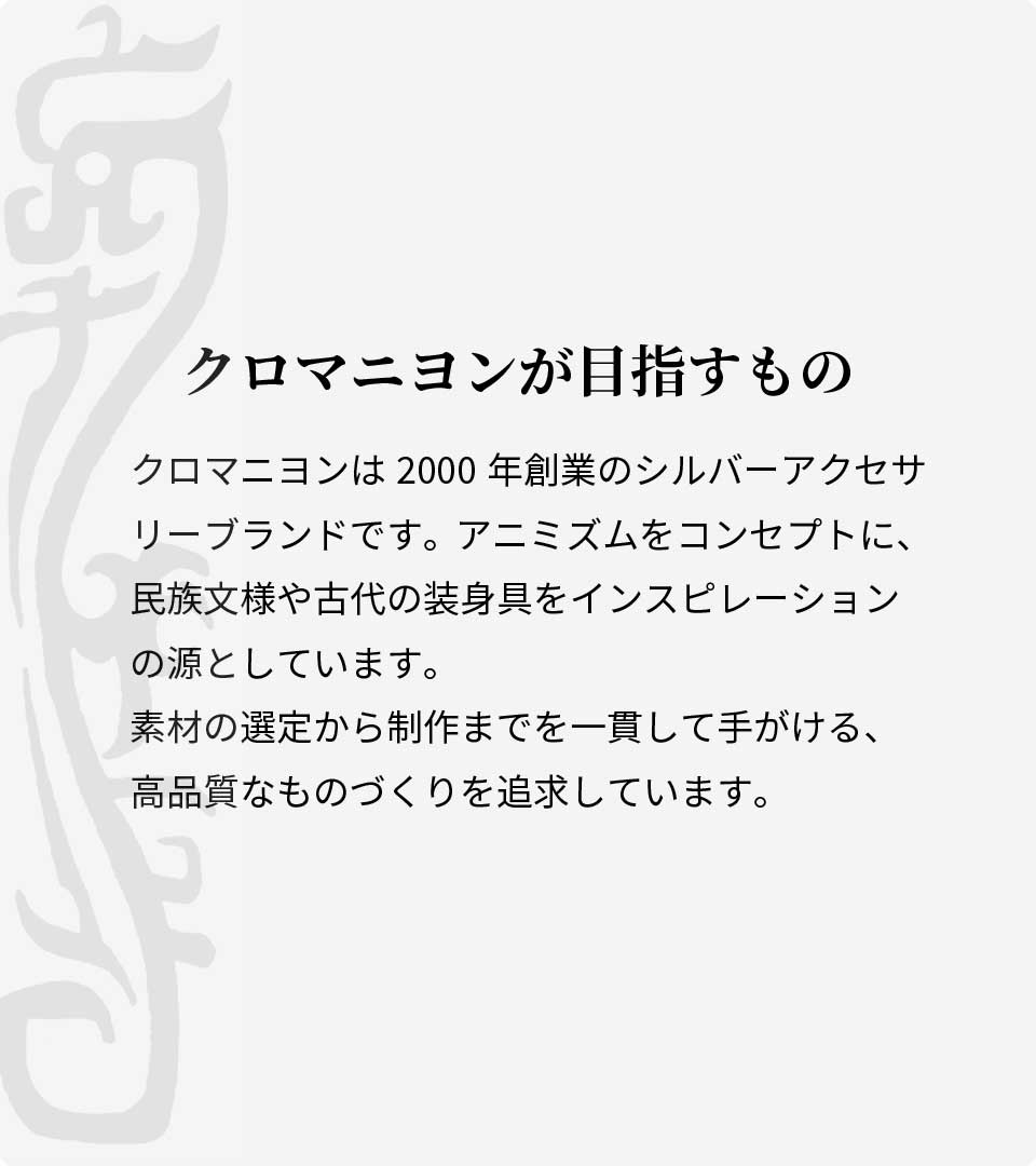 クロマニヨンが目指すもの