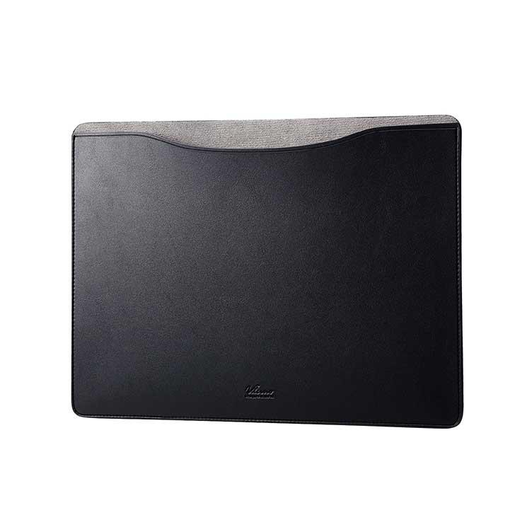 エレコム MacBook Pro / Air 13インチ 13.6インチ ( M2 2022 M1 2020 2019 2018 ) 用 パソコン ケース カバー ソフトレザー スリム ブラック キャメル ネイビー｜cross-road｜02