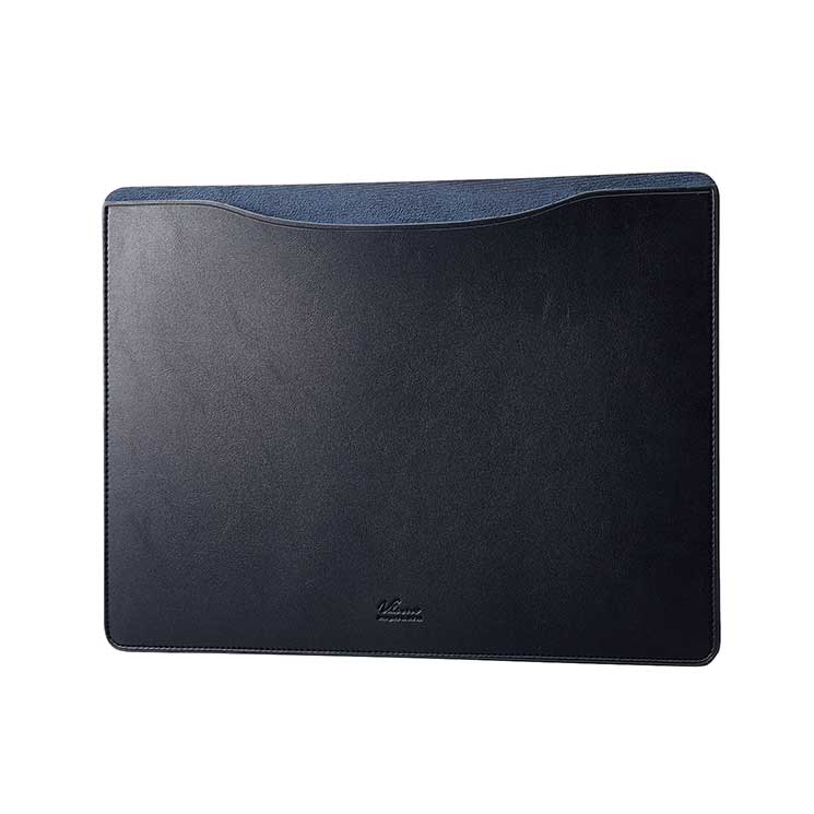 エレコム MacBook Pro 14インチ ( M1 2021 ) 用 パソコン ケース カバー ソフトレザー 内側起毛素材 スリム PCケース ブラック キャメル ネイビー｜cross-road｜04