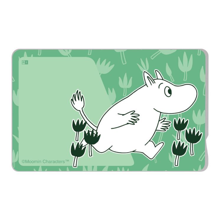 ICカード ICカードステッカー ムーミン MOOMIN シール 定期 磁気カード デコ 個人情報 保護 通勤 通学 かわいい 可愛い おしゃれ キャラ イングレム｜cross-road｜02