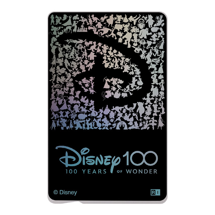 ディズニー ICカードステッカー 100周年 限定 デザイン ミッキー