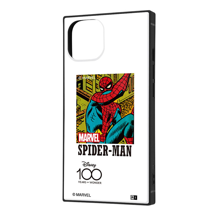 iPhone 14 13 ケース マーベル スパイダーマン キャプテンアメリカ ディズニー 100周年 限定 ハイブリッド キャラクター グッズ