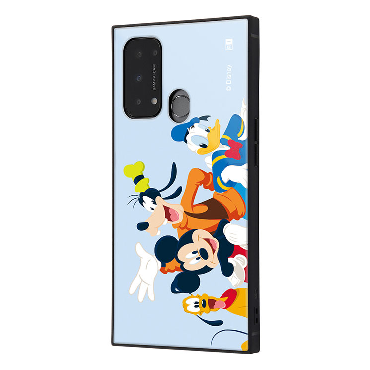 OPPO Reno5 A シルバー Ymobile ディズニーケース付き Disney OPPO Reno5 A ケース ミッキー ミニー オッポ Reno5A