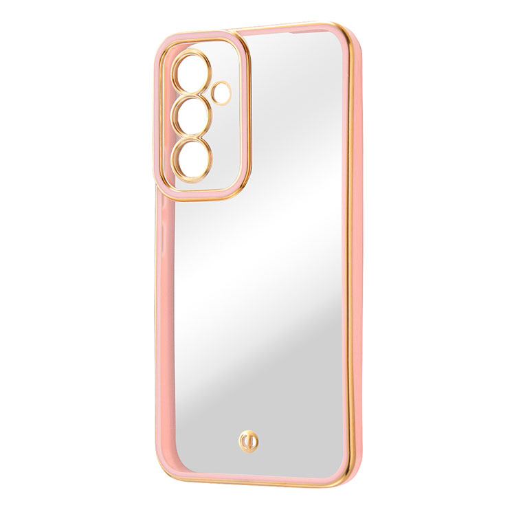 ingrem（イングレム） Galaxy A54 5G ケース 透明 クリア ブラック