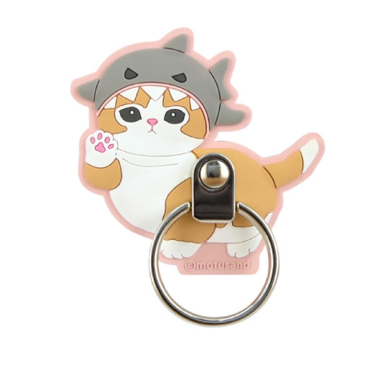 gourmandise モフサンド スマホリング サメにゃん ジンベイザメ