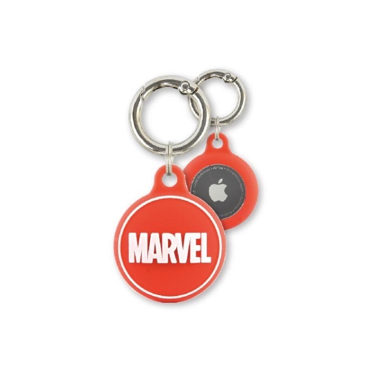 gourmandise AirTag ケース MARVEL ロゴ スパイダーマン