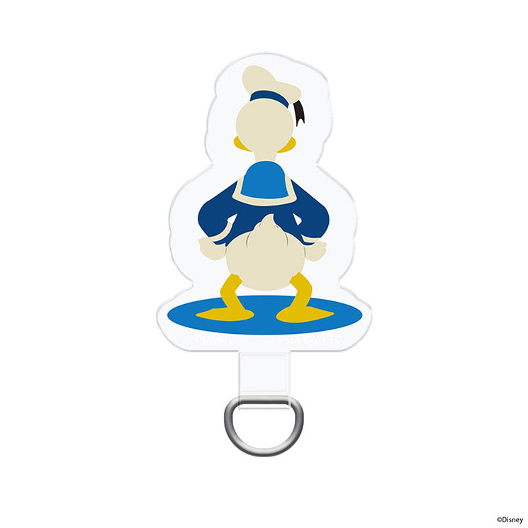 ディズニーストラップ「ミッキー&ドナルド」非売品　未使用　保管品　１点 希少非売品】ディズニー ミッキー、ドナルド、スティッチ ぶらぶら