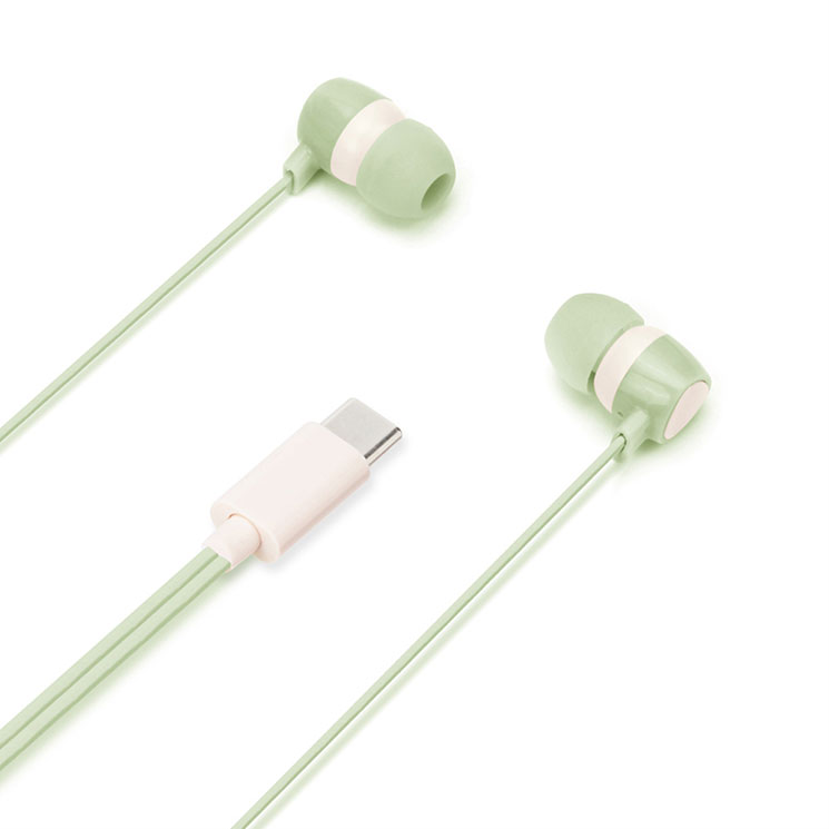 PGA イヤホン 有線 Type C USB ステレオイヤホン カナルタイプ