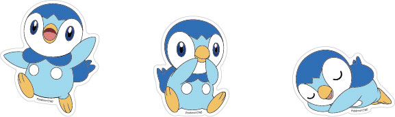 gourmandise ポケモン ステッカー シール キャラクター グッズ