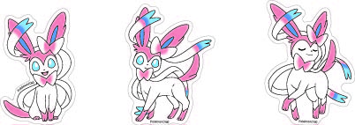 gourmandise ポケモン ステッカー シール キャラクター グッズ