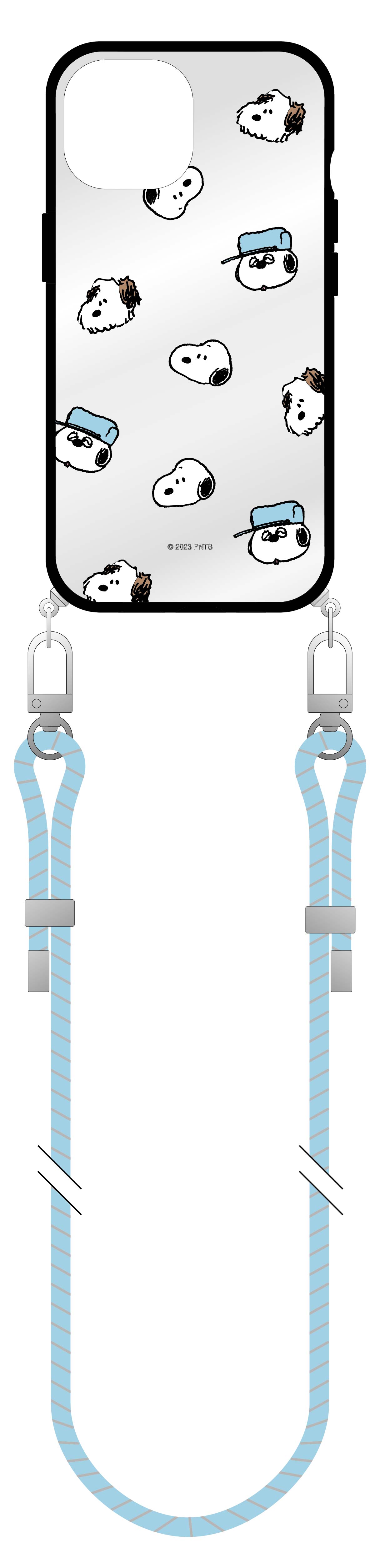 gourmandise（グルマンディーズ） スヌーピー iPhone15Pro ケース