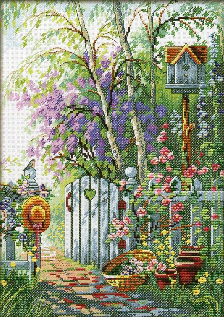 中・上級者向けクロスステッチ刺繍キットクロスステッチ刺繍キットFull