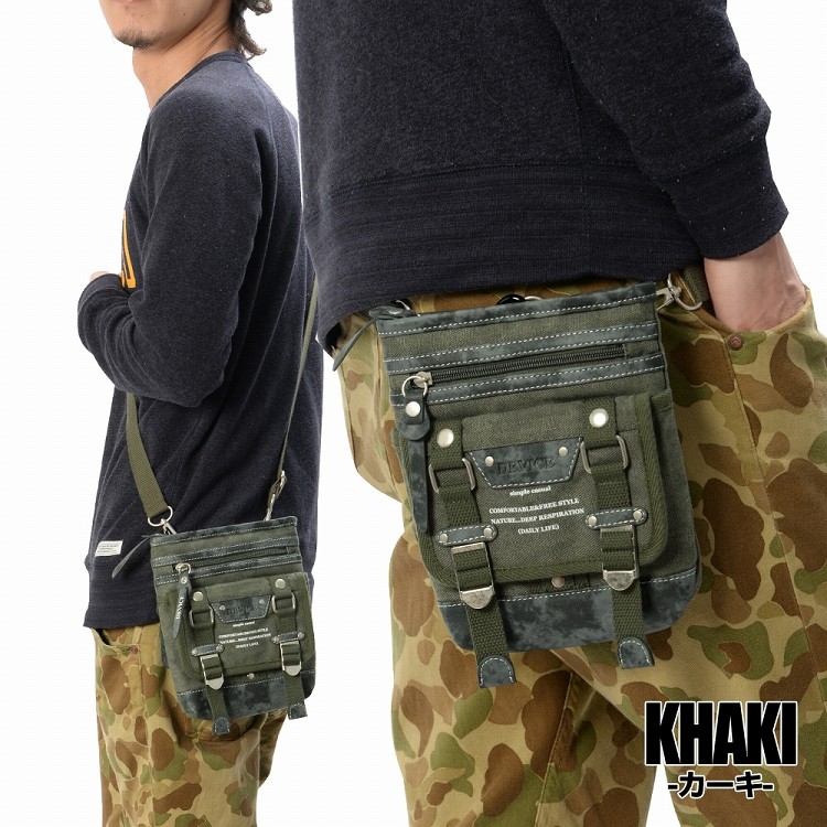 DEVICE Haze2 2way シザーケース ,メンズ,ショルダーバッグ,シザーバッグ,デバイス