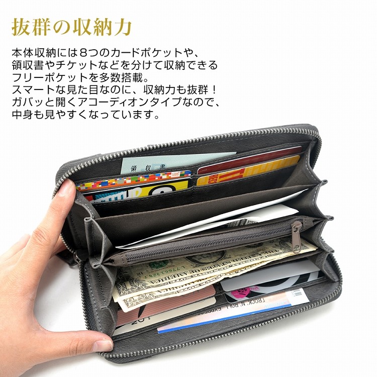 Amazon | [CedarPhil] マネークリップ メンズ 二つ折り 財布