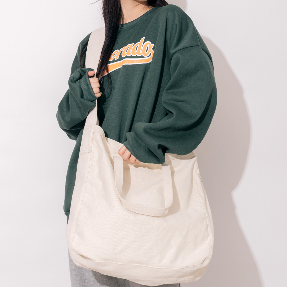 トートバッグ レディース キャンバス 大きめ A4 2way シンプル