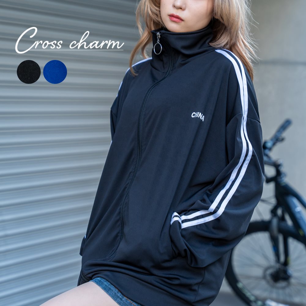 スーツ トレーナー トラック ジャージ 秋 カジュアル おしゃれ かわいい セクシー 大人 lnt11247.jpg