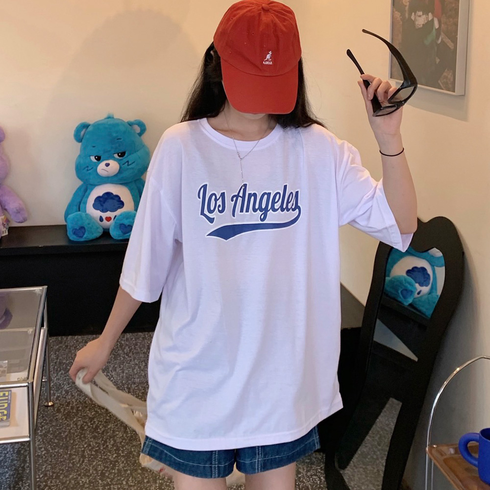 Tシャツ オーバーサイズ カレッジロゴ ファッション tシャツ