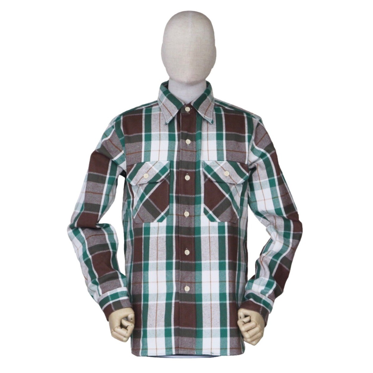 WAREHOUSE（ウエアハウス） WAREHOUSE Lot.3104 C柄 Flannel Shirt NON 