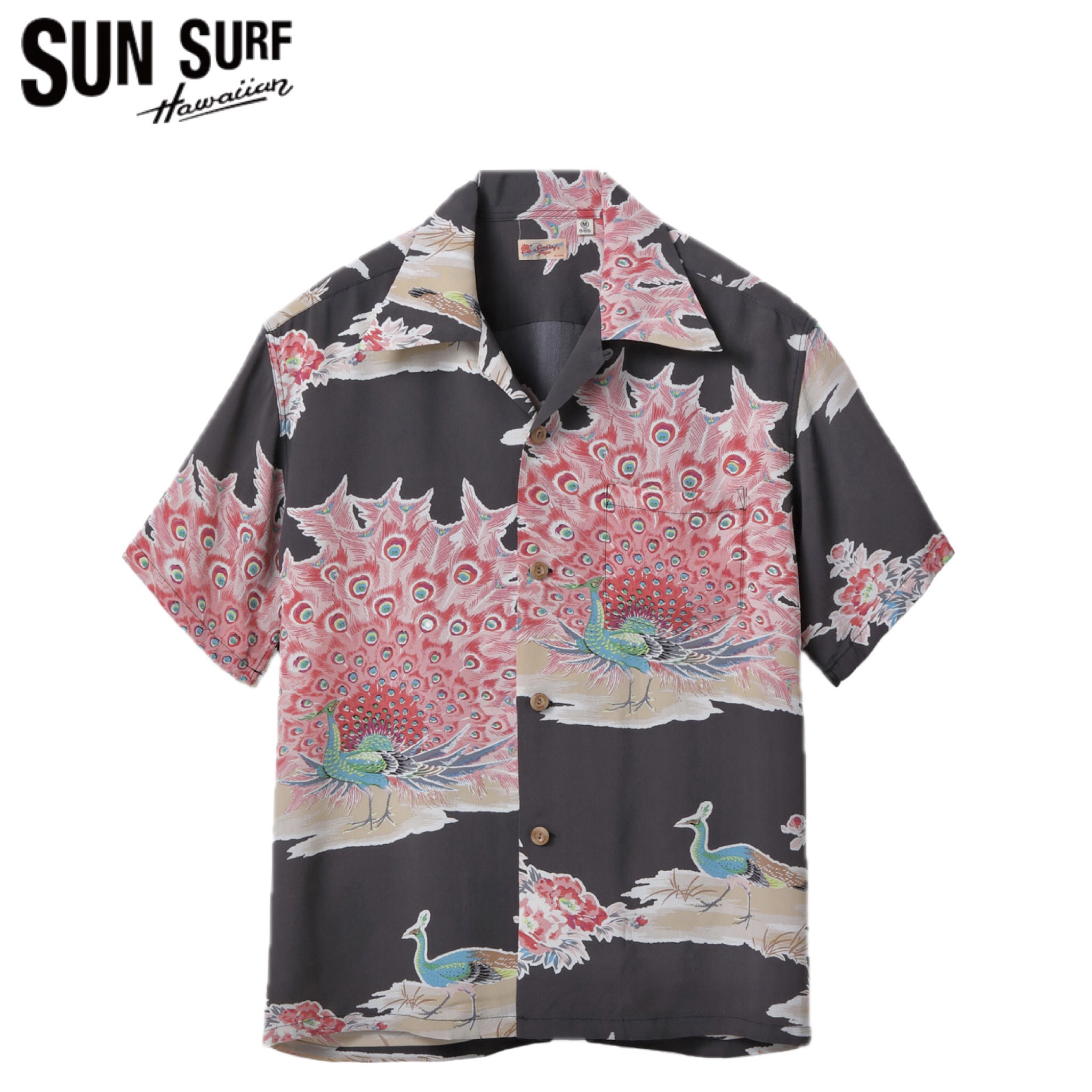 SUN SURF Lot.SS39214 RAYON HAWAIIAN SHIRT “PIKAKE”｜crossover-co｜03