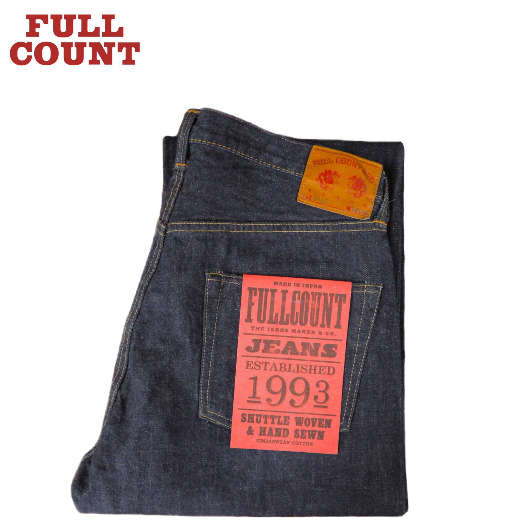 FULLCOUNT（フルカウント） FULL COUNT Lot.0105W Wide Denim 13.7oz