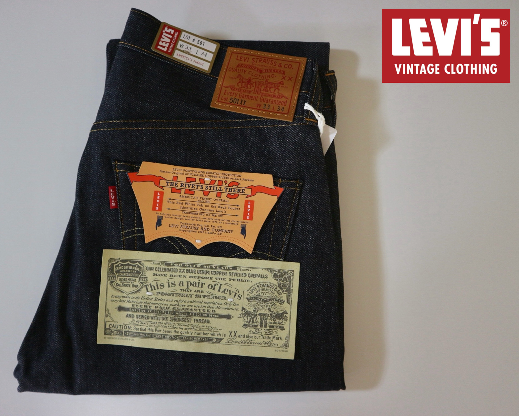 501xx 1947（Levi's）（インチ：34インチ）のおすすめ人気商品一覧