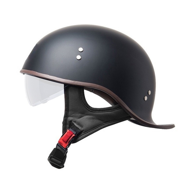 公道使用不可 装飾ヘルメット ヘルメット ハーフヘルメット ヴィンテージ 半キャップ 半帽 半ヘル 男女兼用 サングラス シールド可動 軽量 蒸れない ABS素材 |  | 06