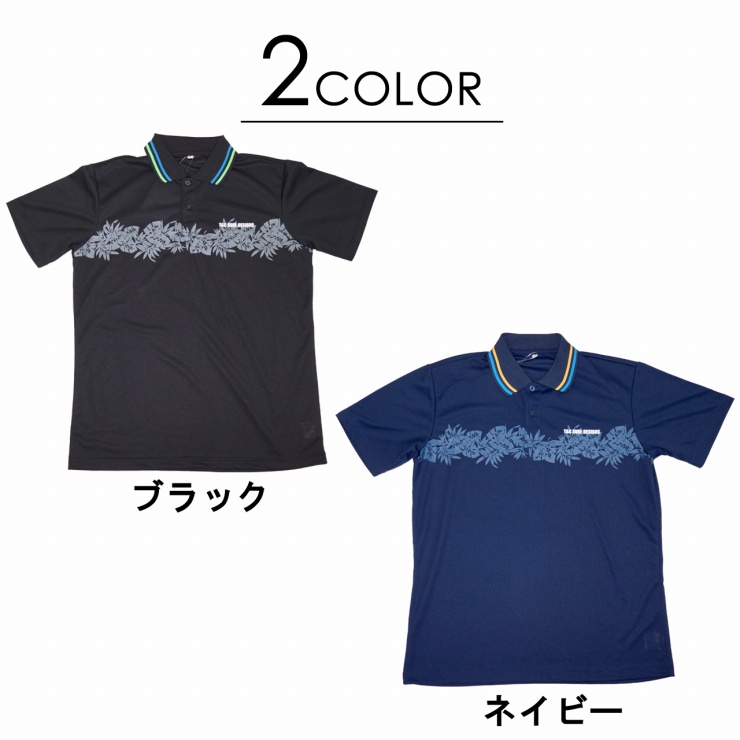 ラッシュガード メンズ 半袖 ポロシャツタイプ T&C Surf Designs