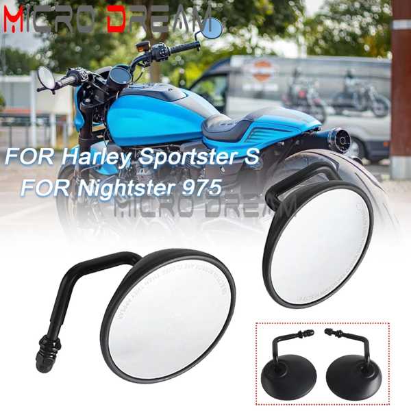 【ハーレー】WildOneコレクションミラー RH1250S RH975 オートバイのバックミラー,ハンドルバーサイドミラー,ハーレー
