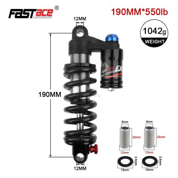 Fastace-マウンテンバイクショックアブソーバー ダウンヒル
