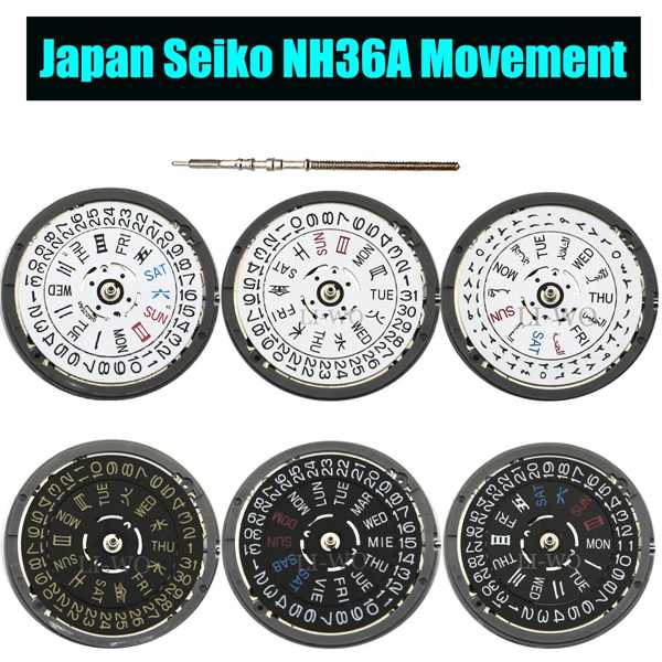 Amazon.co.jp: 時計ケース NH35/NH36/4Rムーブメント修正部品用