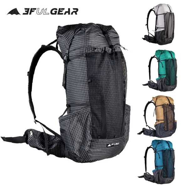 3f ul gear 軽量 キャンプ ハイキング バックパック 3F UL GEAR 防水ハイキングバックパック軽量キャンプパック旅行