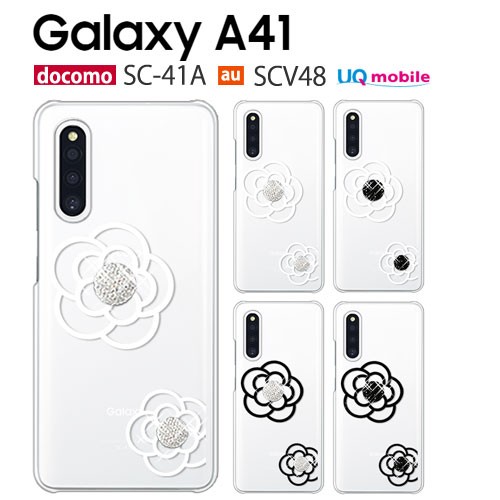 Galaxy A41 SC-41A ケース スマホ カバー フィルム docomo galaxya41 sc41a スマホケース キャラクター  おしゃれ ギャラクシーsc41a ギャラクシーa41 FLOWERICE1