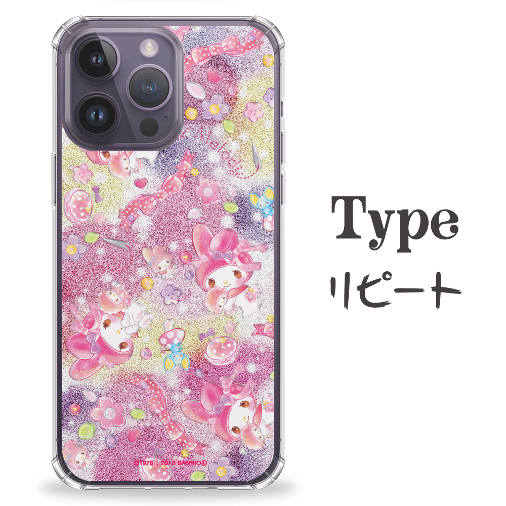 iPhone 全機種対応 サンリオ スマホケース マイメロディ キラキラドール iPhone16ProMax ケース 16Pro 16 カバー キラキラ TPU マイメロ SANRIO公式 | sanrio | 06