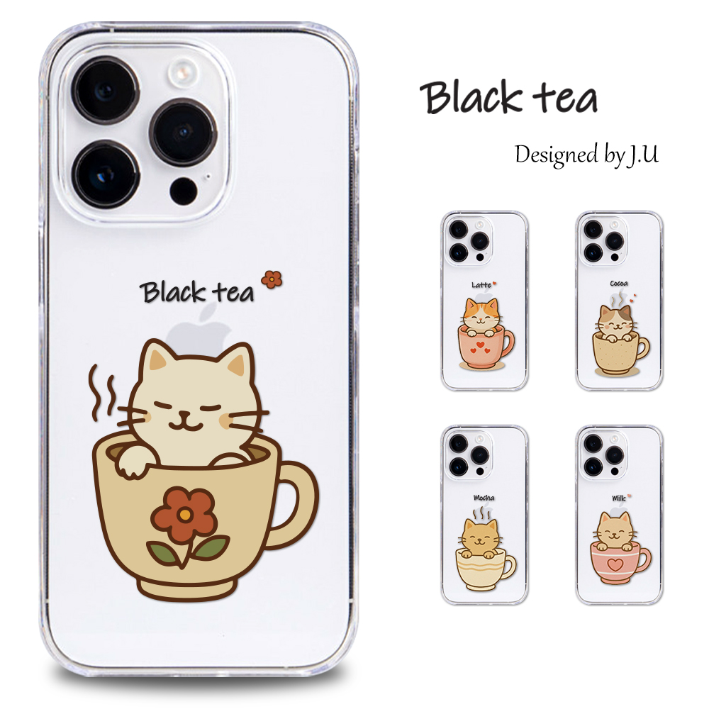 Google Pixel 9a ケース スマホ カバー クリア キャラクター GooglePixel9a スマホケース Pixel9a 透明 ハードケース グーグルピクセル9a 猫 | Google Pixel