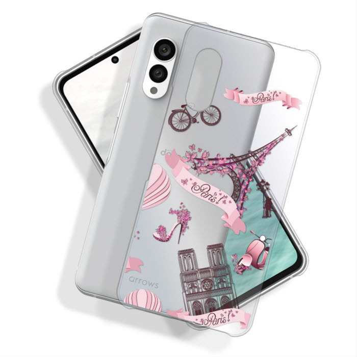 arrows N ケース F-51C スマホ カバー arrowsN F51C スマホケース 透明