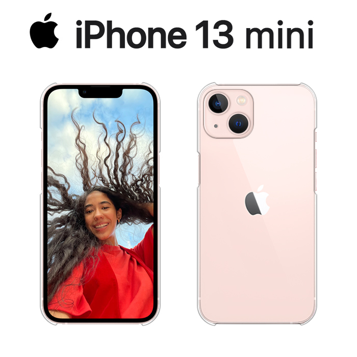 【カバー付き】iPhone 13 mini 256GB アイフォン 13 ip13mini-pcclear.jpg