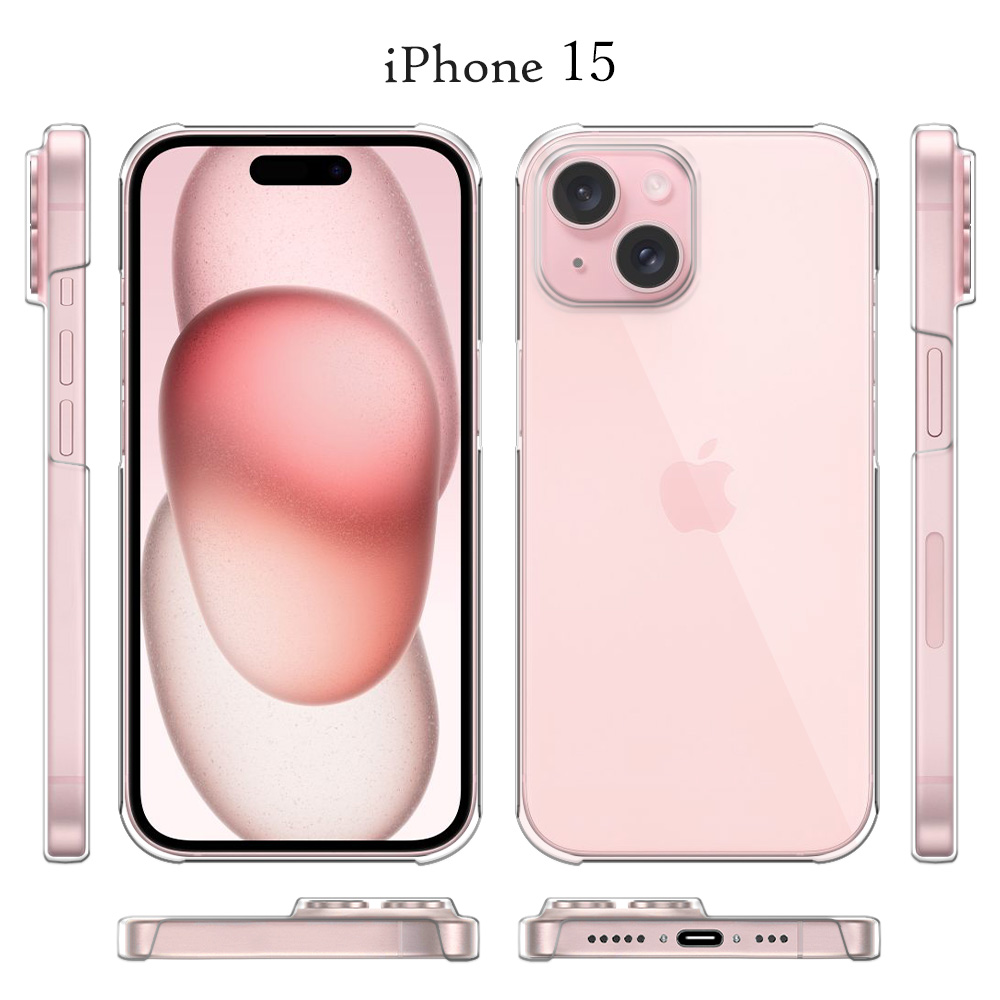 iPhone15 スマホケース　透明TPUクリアケース　スマホカバー　保護カバー iPhone 15 iPhone15 ケース クリア スマホ スマホケース 耐衝撃