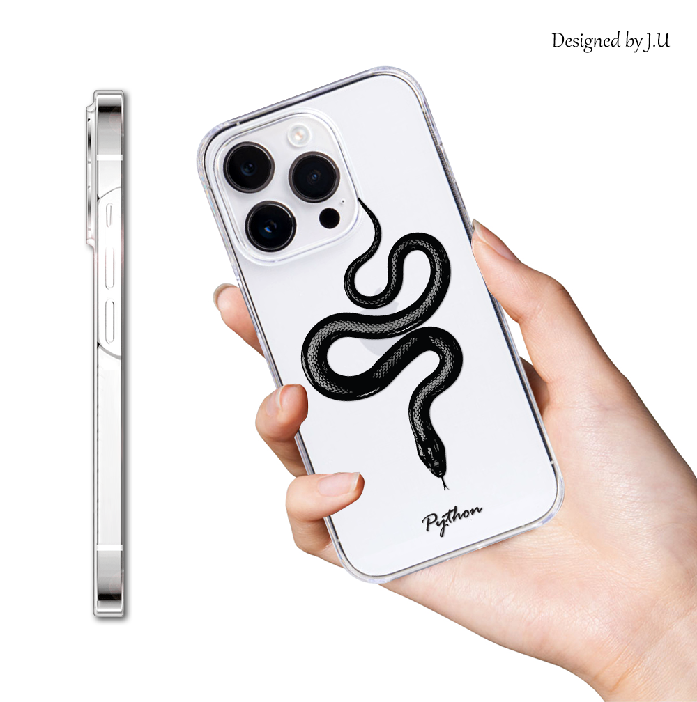 iPhone11ProMax ケース スマホ クリア イラスト iPhone11プロマックス スマホケース アイホン11ProMax 携帯ケース アイフォン11ProMax 蛇 カバー | iPhone 11 Pro Max | 03