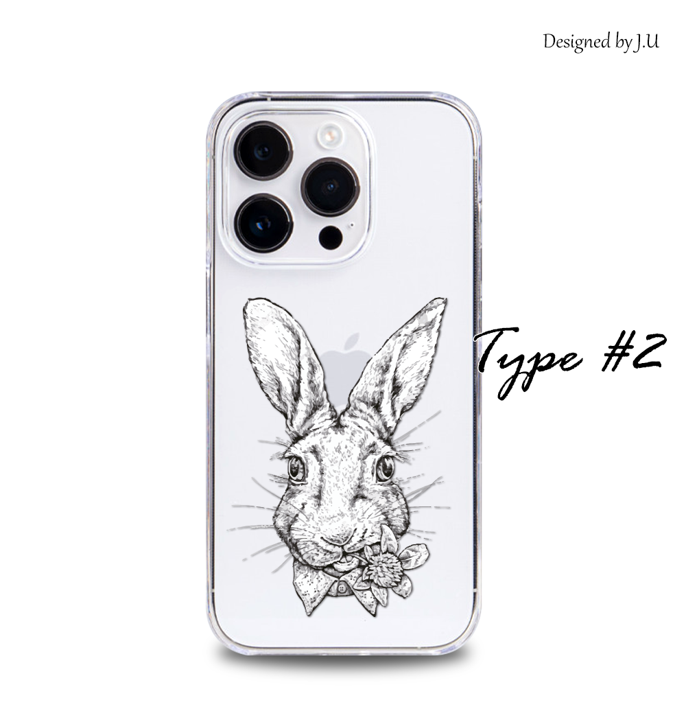 LGV33 ケース カバー 保護フィルム QUA PHONE PX LGV33 スマホケース ハードケース 携帯ケース 耐衝撃 rabbit｜crownshop｜06