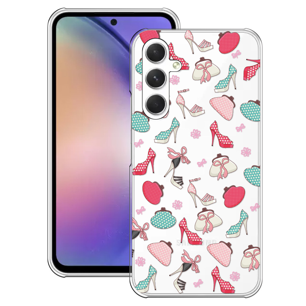 Galaxy A A54 5G ケース SC-53D スマホ カバー クリア イラスト