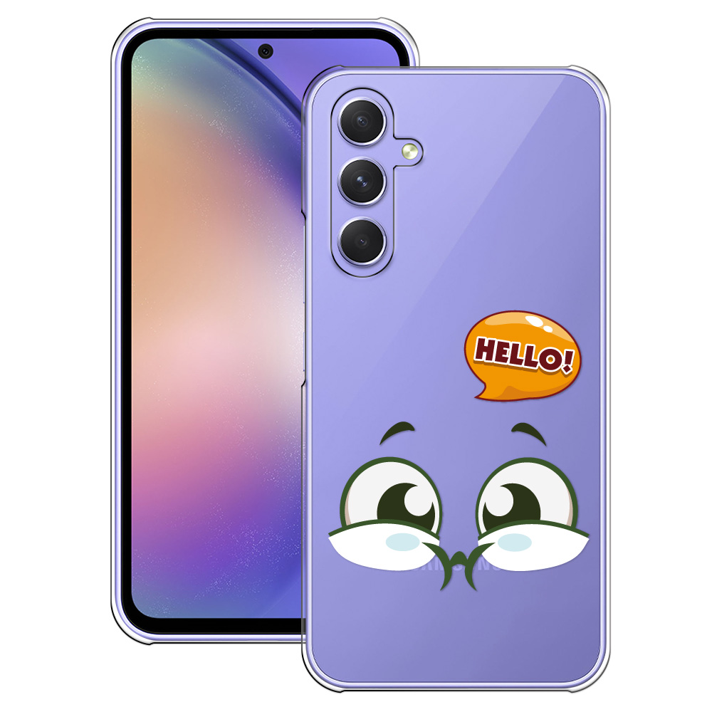 Galaxy A A54 5G ケース SC-53D スマホ カバー クリア イラスト