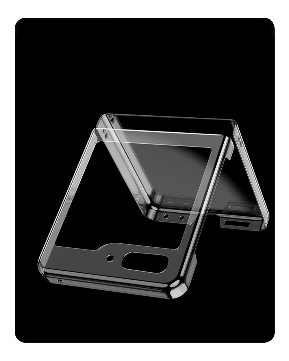 Galaxy Z Flip5 ケース クリア SC-54D スマホ カバー フィルム GalaxyZFlip5 SC54D SCG23 スマホケース 耐衝撃 ハード ギャラクシーZ Flip5 SC-54D｜crownshop｜10