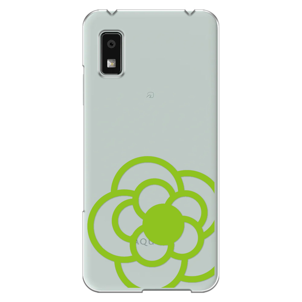 AQUOS wish wish3 ケース A302SH スマホ カバー クリア イラスト