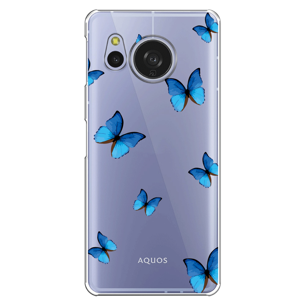 AQUOS sense sense8 ケース SHG11 スマホ カバー クリア イラスト