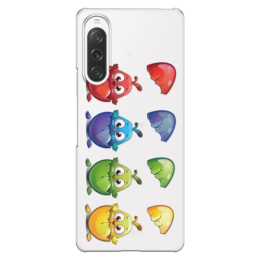 Xperia 10 V ケース SOG11 スマホ カバー クリア キャラクター