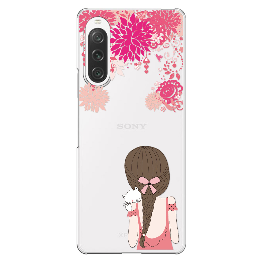 Xperia 10 V ケース SO-52D スマホ カバー クリア キャラクター