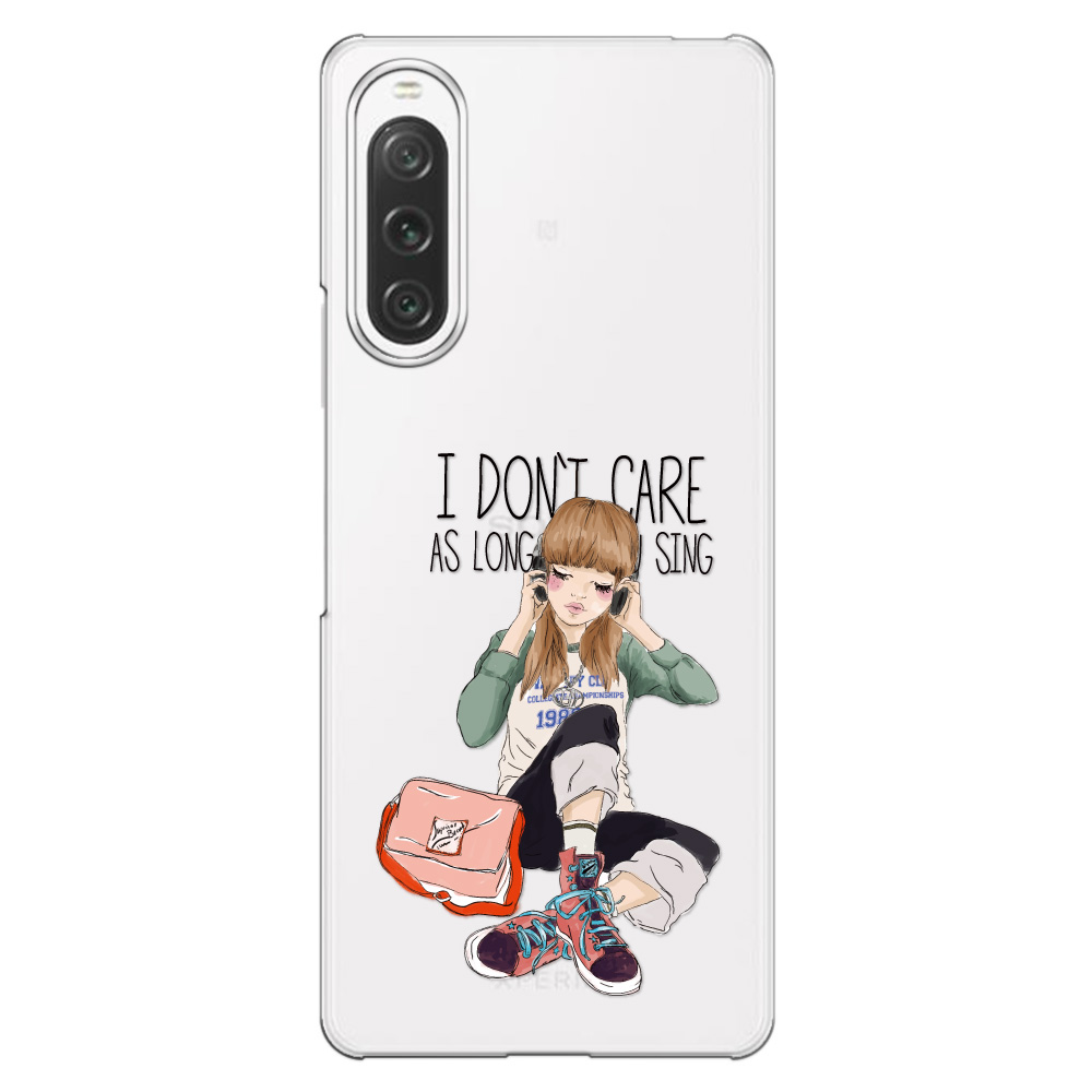 Xperia 10 V ケース SO-52D スマホ カバー クリア キャラクター